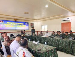 Wakili Kodam XVII/Cenderawasih, Kodim 1710/Mimika Terima Tim Penilai Lomba Binter