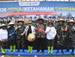 Sukseskan Program Ketahanan Pangan, Dandim 1710/Mimika Hadiri Kegiatan Senator Peduli Ketahanan Pangan