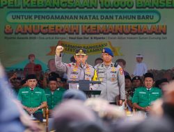 Kapolri Pimpin Apel Kebangsaan Banser, Perkuat Sinergi Pengamanan Natal 2025 dan Tahun Baru 2026