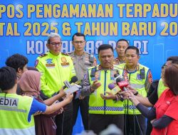 Puncak Arus Mudik Nataru 24 Desember 2025, Fatalitas Kecelakaan Turun 23,23 Persen