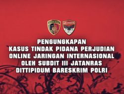 Bareskrim Polri Bongkar Jaringan Perjudian Online Internasional, Ratusan Rekening Diblokir