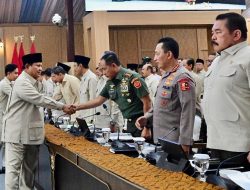 Panglima TNI Hadiri Taklimat Awal Tahun 2026 Presiden RI di Hambalang