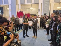 Alfi Kusuma Atlet Taekwondo Peraih Emas di SEA Games 2025 Thailand Dapat Kenaikan Pangkat Jadi Letnan Satu