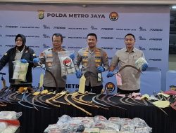 15 Hari Operasi Pekat Jaya, Tangkap 937 Orang dan Ribuan Barang Bukti Disita