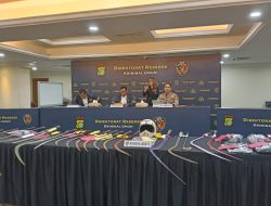 Operasi Pekat Jaya 2026 Panen Tawuran, 105 Orang Diciduk Polda Metro, Puluhan Celurit Disita