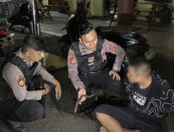 Satgas Anti Tawuran Gelar Patroli Ringkus Seorang Remaja Bawa Celurit di Jakut