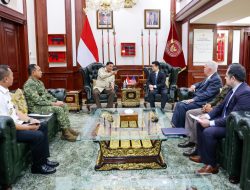 Panglima TNI Dampingin Menhan RI Terima Wamenhan AS