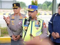 Jelang Operasi Ketupat 2026, Kakorlantas Tinjau Tol Bayung Lencir–Tempino: Kendaraan Over Dimensi Diminta Setop Saat Mudik