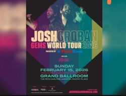 Josh Groban Kembali ke Panggung Dunia, Jakarta Jadi Tuan Rumah GEMS World Tour 2026