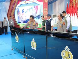 Kapolri Resmikan 57 Jembatan Merah Putih Presisi di Sumatera Selatan