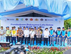 Kapolri Dorong Pemudik Manfaatkan WFA, One Way Nasional Resmi Dibuka di Kalikangkung