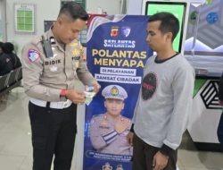 Polantas Menyapa, Wajah Humanis Layanan Samsat di Sukabumi