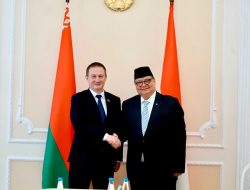 Bertemu PM Belarus, Airlangga Dorong Modernisasi Pertanian dan Perdagangan RI