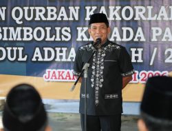 Iduladha Jadi Momentum Pengabdian, Korlantas Polri Sembelih 60 Sapi dan 33 Kambing untuk Masyarakat