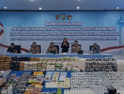 Polda Metro Jaya Ungkap Narkoba 17,45 Ton dan Tangkap 69 Tersangka Judi