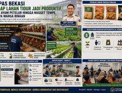 Lapas Bekasi Sulap Lahan Tidur Jadi Produktif, Dari Ayam Petelur hingga Nugget Tempe Karya Warga Binaan