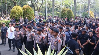 Kedepankan Pendekatan Humanis, Polda Metro Jaya Mengawal Eksekusi Pulihkan Aset Negara Eks Hotel Sultan