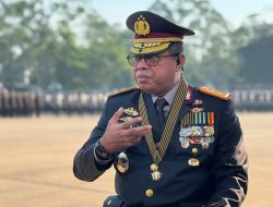 Polri Gelar Upacara Hari Bhayangkara Ke-80 di Satlat Korbrimob Cikeas