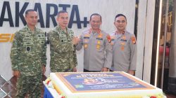 Pangdam Jaya Sambangi Polda Metro Jaya, Beri Ucapan Hari Bhayangkara ke-80
