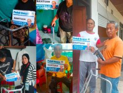 Sambut HUT Ke-6, Media Peduli Bangsa Salurkan Alat Bantu Jalan untuk Lansia dan Warga Kurang Mampu