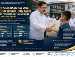 Hari Anak Nasional 2026: 1.050 Anak Binaan Dapat Pengurangan Masa Pidana, 60 Langsung Hirup Udara Bebas