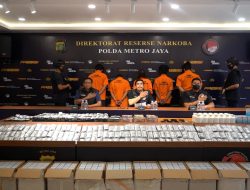 Polisi Tangkap 5 Pengedar Obat Keras, Sita 575.200 Butir di Jakarta Pusat 