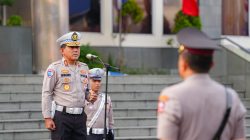 Kakorlantas Polri Pimpin Pelantikan dan Sertijab Pejabat Utama Korlantas Polri, Tekankan Kekompakan dan Ketangguhan
