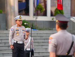 Kakorlantas Polri Pimpin Pelantikan dan Sertijab Pejabat Utama Korlantas Polri, Tekankan Kekompakan dan Ketangguhan