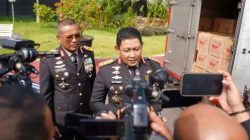 Momentum Peringatan HUT RI ke-81, Polda Jateng Kirim 10 Truk Bantuan dan Tim Medis untuk Korban Gempa NTT