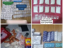 Polsek Kembangan Tangkap Dua Pengedar Narkoba, Sita Puluhan Ribu Pil Obat Keras dan Vape Etomidate