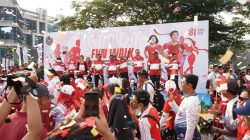 Rayakan HUT ke-81 RI, Menimipas Agus Andrianto Buka Fun Walk dan Aksi Sosial di Tangerang