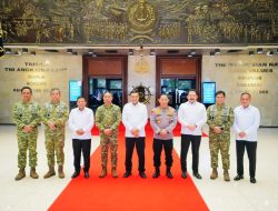 Kapolri Hadiri Silaturahmi Strategis Pimpinan Lembaga Negara di Mabes TNI AL