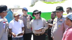 Astamaops Polri Cek Langsung Posko Pengungsi Gempa NTT, Siapkan Dukungan SAR dan Medis