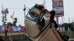 Kasat Lantas Polresta Karawang: Kecelakaan Tunggal Supir Truk di Jalan Bergelombang Bertanggung Jawab