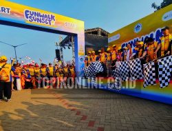 PSMTI Funwalk Sunset di PIK 2 Diikuti Lebih dari 3.000 Peserta, Gaungkan Semangat Persatuan