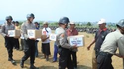 Tupdasbhara Siswa Diktukba SPN PMJ Wujudkan Semangat Bhayangkara Peduli Sosial