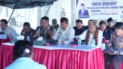 Di Tengah Pemulihan Pascagempa, Dirjenpas Mashudi Makan Nasi Cadong Bersama Warga Binaan Rutan Ruteng