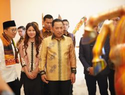 Kapolri Hadiri Pembukaan Pameran Nasirun “Bersimpuh di Kaki Para Guru” di Galeri Nasional Indonesia
