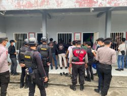 Razia Gabungan Rutan Manna Libatkan Puluhan Aparat, Narkoba dan HP Ilegal Nihil