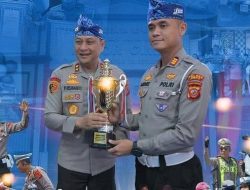 Momen HUT Lalu Lintas Bhayangkara Ke 71, Satlantas Polres Cimahi Raih 4 Penghargaan
