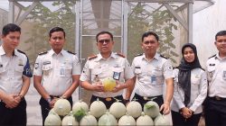 Panen Melon di Lahan SAE, Kalapas Bekasi Buktikan Pembinaan Warga Binaan Tak Sekadar Teori