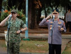Sinergitas Polri-TNI, Polda Metro Jaya Gelar Apel Kesiapan Pengamanan Aksi Kedepankan Pelayanan Humanis