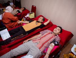 Donor Darah Warnai Hari Jadi ke-75 Humas Polri, Bidhumas Polda Metro Jaya Dorong Kepedulian Kemanusiaan