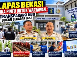 Lapas Bekasi Buka Pintu untuk Wartawan, Transparansi Diuji Bukan Sekadar Janji