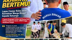 Lima Tahun Tak Bertemu, Lapas Cianjur Buka Jalan Kerinduan Warga Binaan kepada Keluarga