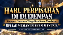 Haru Perpisahan di Ditjenpas, Gungun Gunawan Tinggalkan Kesan Mendalam: “Beliau Memanusiakan Manusia”