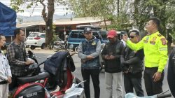 “Polantas KARIB” Riding Bareng Komunitas Scooter, Satlantas Majalengka Edukasi Keselamatan Berkendara